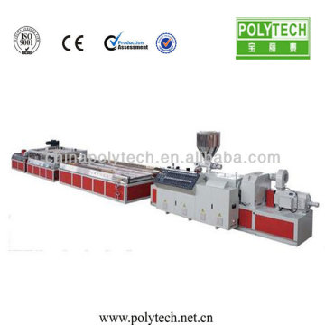 2014 wood plastic profiles extruding machines